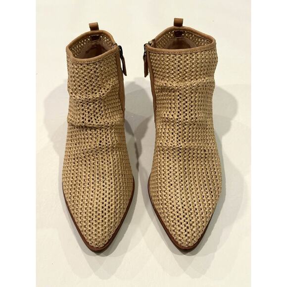 Anthropologie Kelsi Dagger Brooklyn TOAST NEUTRAL Women's 12 Ego Ankle Boot $219 - Picture 5 of 13